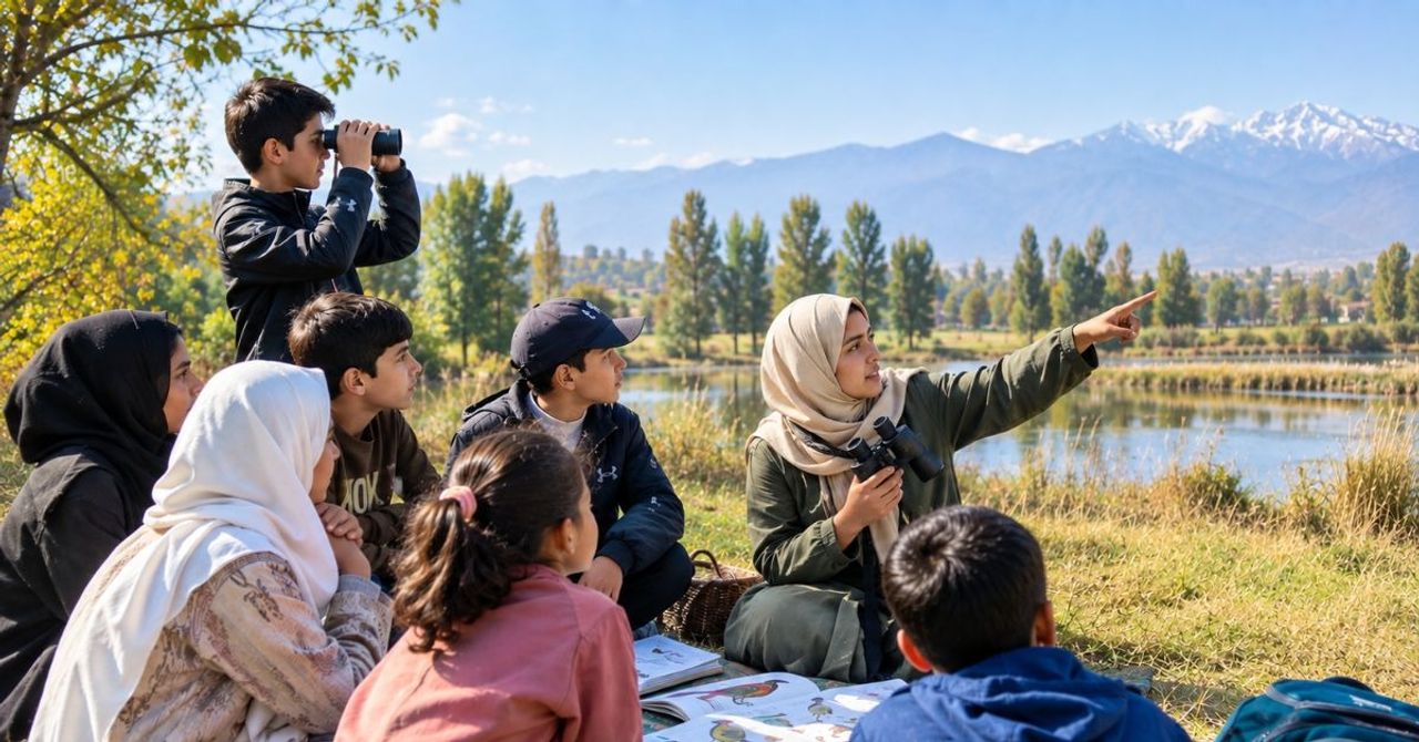 Cover from The Better India: This Free Sunday School in Kashmir Uses Birds and Wetlands as Its Classroomgoogle-newsgoogle-news