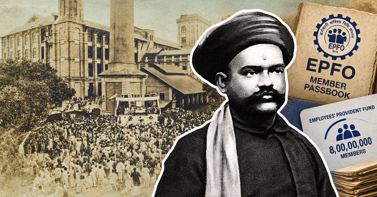 Cover from The Better India: Narayan Meghaji Lokhande Led More Than 10,000 Mill Workers in 1890 and Began the Argument That Led to EPFOgoogle-newsgoogle-news